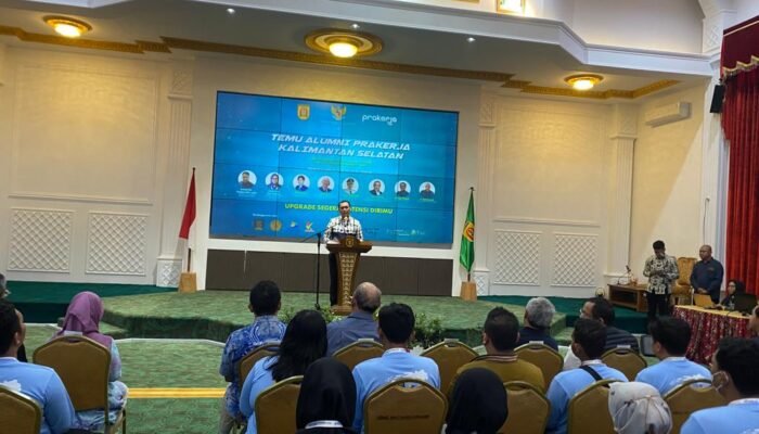 Alumni Prakerja Kalsel Bertemu, Walikota Aditya Sebut Salurkan Informasi Kepada Warga Lainnya