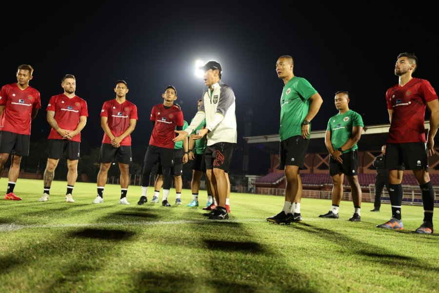 Timnas Indonesia Jalani Latihan Perdana di Surabaya, Shayne dan Tiga Pemainnya Cedera 1 IMG 20230904 WA0027