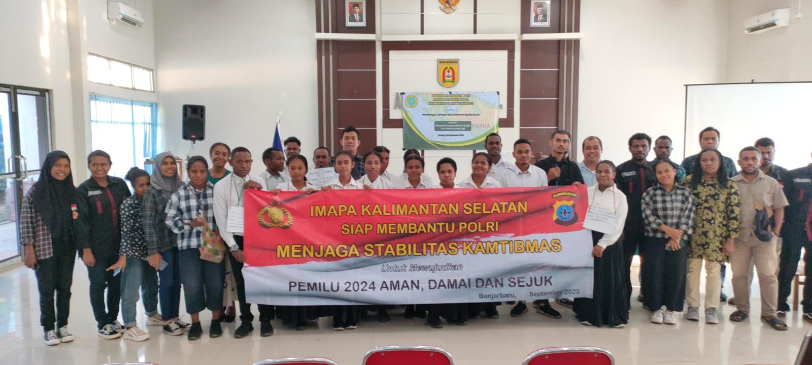 Dit Intelkam Polda Kalsel Sampaikan Pesan Kamtibmas kepada IMAPA Kalsel 1 IMG 20230908 WA0070