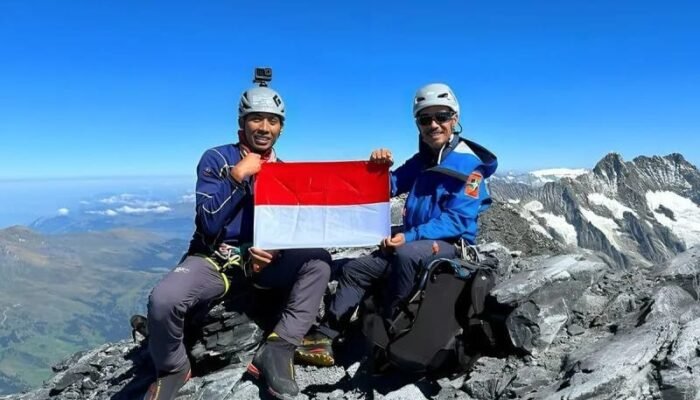 Pendaki Indonesia Taklukkan Puncak Eiger, Swiss