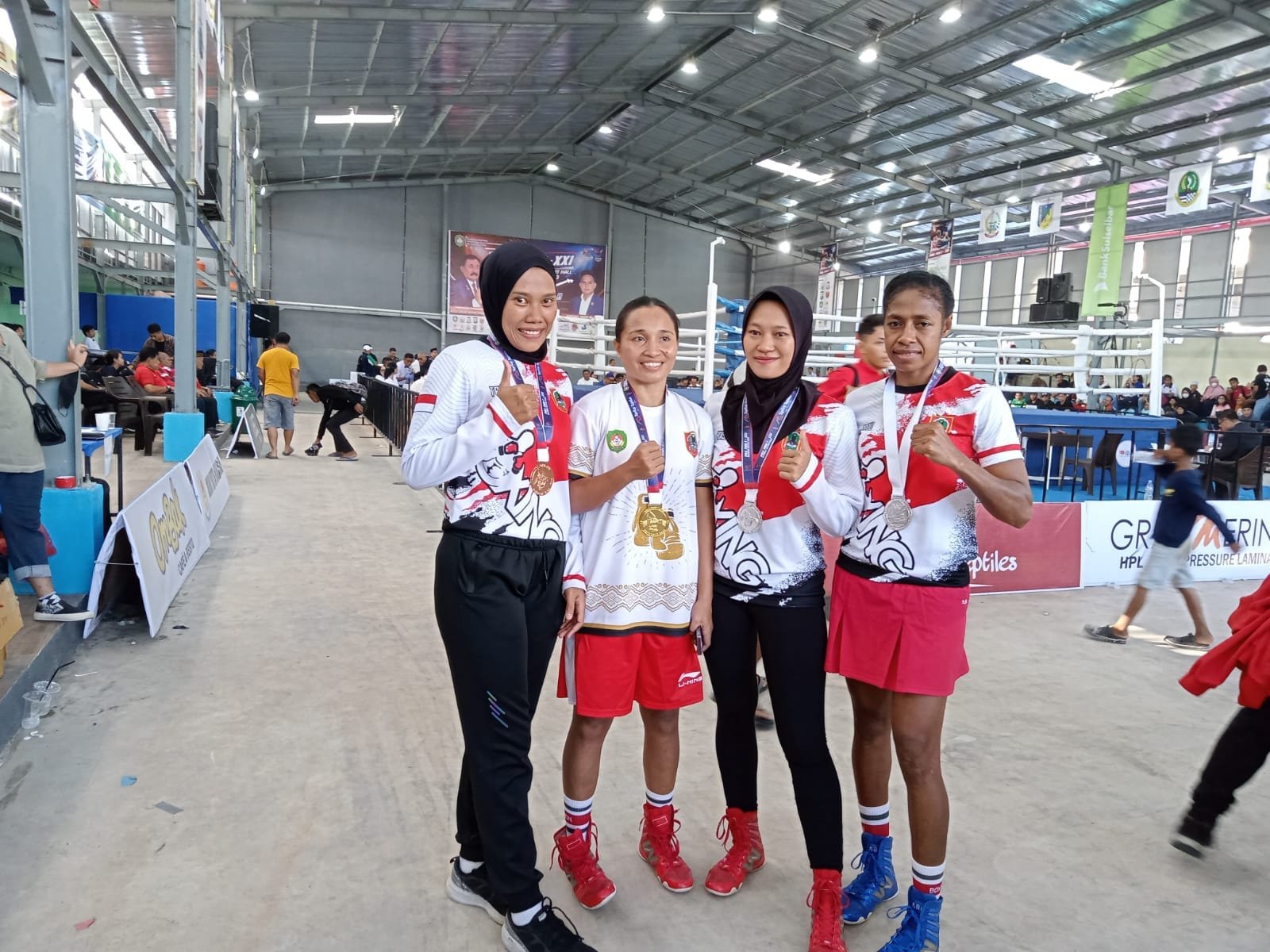 Kalsel Loloskan Empat Petinju Putri ke PON XXI di Sumut - Aceh 2024 1 IMG 20230911 WA0016