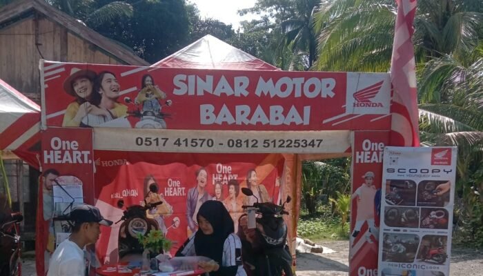Honda Grebek Desa Mahang Matang Landung di HST