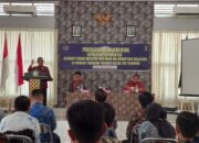 Sambangi Rutan Tanjung, Kakanwil Faisol Ali Berikan Pengarahan Pada Petugas