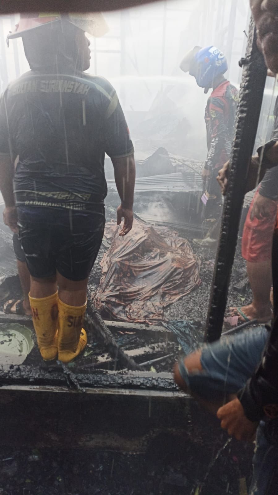 Amuk Si Jago Merah di Belitung Darat, Dua Meninggal Dunia dan Hanguskan Lima Rumah 1 IMG 20230924 WA0022