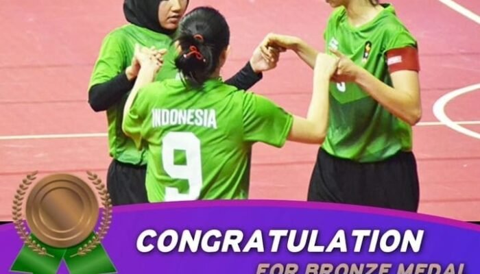 Sepak Takraw Putri Sumbang Perunggu untuk Indonesia di Asian Games
