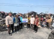 UPZ Bank Kalsel Salurkan Bantuan Warga GG Syukuri & Gang Suka Damai Akibat Kebakaran
