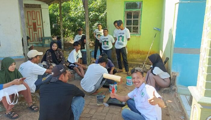 Santri Ganjar di Tanah Laut Lakukan Aksi Sosial