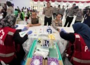 Polda Kalsel Tebarkan 10 Ribu Paket Sembako, Periksa Kesehatan dan Donor Darah