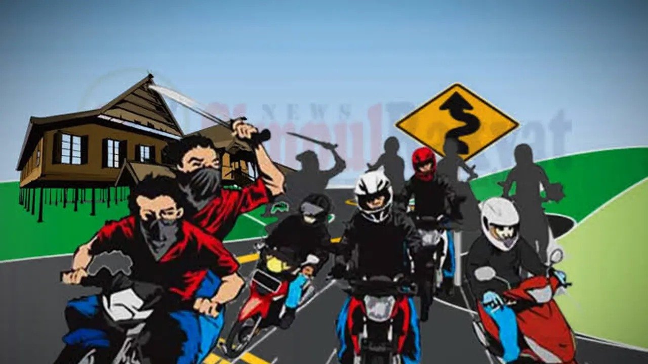 Kota “Baiman” Seakan Tercoreng Geng Motor 1 1 utama 5 klm geng