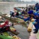5 Sat Polairud dan Lanal Bagi Masker 3klm