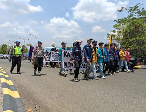 6 Polisi Kawal Penyampaian Aspirasi 3klm