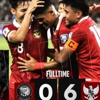 Gunduli Brunei 6-0, Indonesia Lolos ke Babak Kedua Piala Dunia 2026 Zona Asia