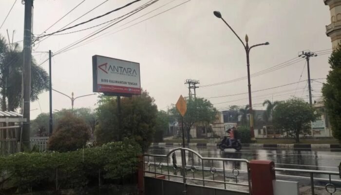 Ini Daerah di Kalteng Diperkirakan Berpotensi Hujan Intensitas Sedang Disertai Angin Kencang