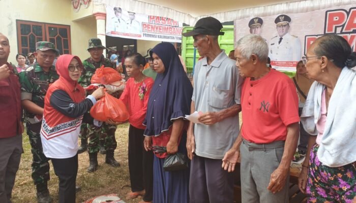 Pemprov Kalteng Gelar Pasar Pasar Murah di Desa Bangkal Kabupaten Seruyan