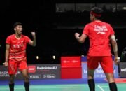 Indonesia Pastikan Ganda Putra Raih Tiket ke Final, Ginting Tersingkir di Denmark Open 2023