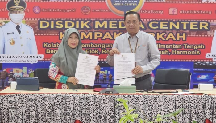 Tingkatkan Mutu Pendidikan Disdik Kalteng Jalin Kerja Sama dengan Edubrand