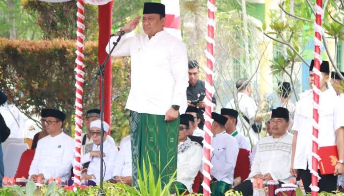 Ini Makna Jihad Santri, Wagub Edy Pratowo Pimpin Apel Hari Santri di Kalteng