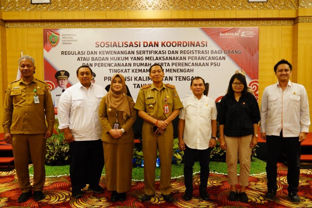 Regulasi Sertifikasi Usaha Perumahan dan Pemukiman Disosialisasikan 1 15 kalteng2 15