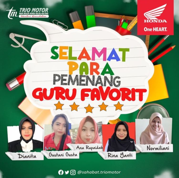Program Apresiasi Guru Honorer dari PT Trio Motor 1 7 3klmguru