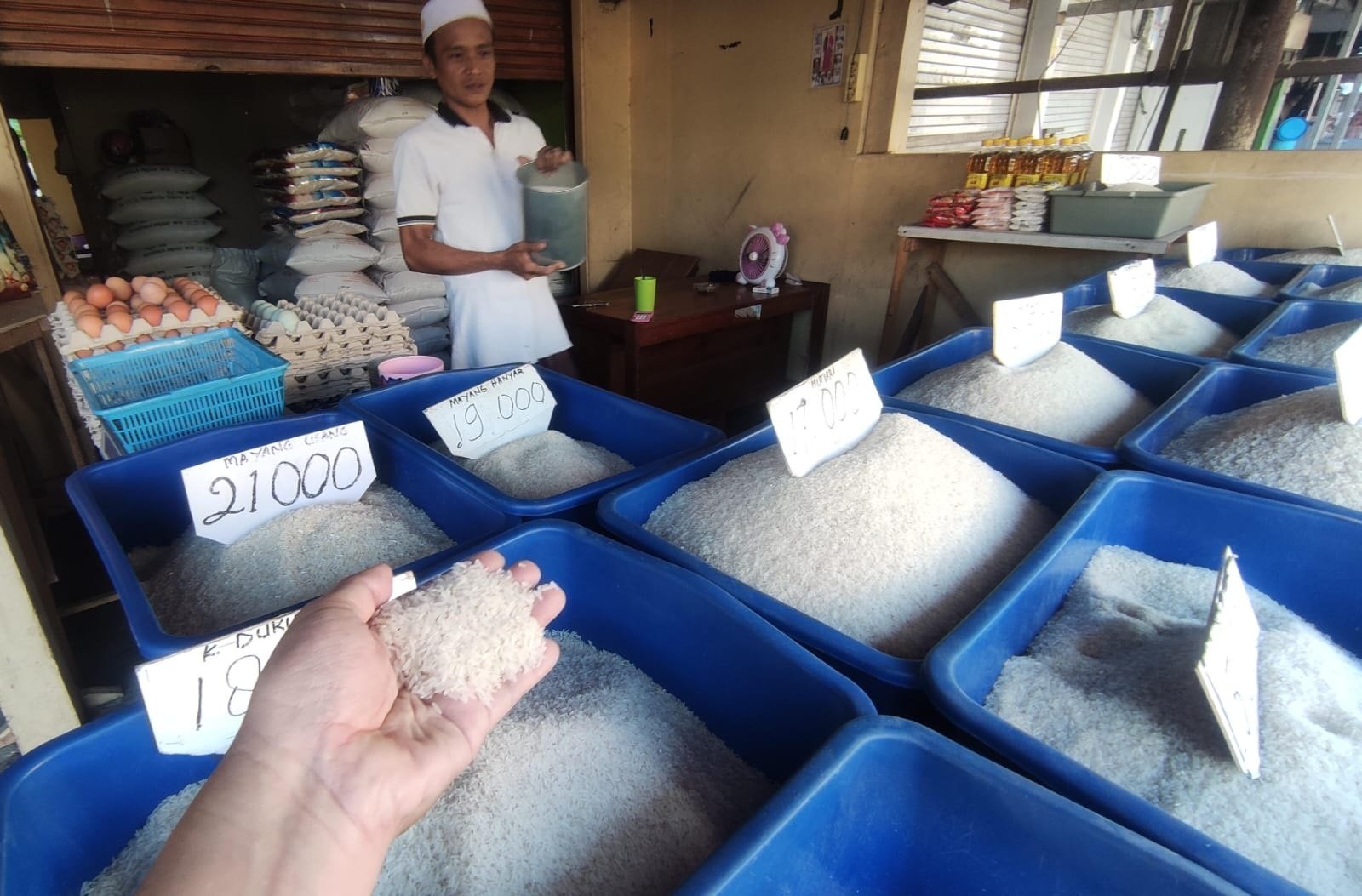 Harga Beras Fluktuatif Di Banjarmasin - Kalimantan Post