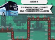 Dishub Banjarbaru Uji Coba Layanan Bus BTS 33 Dishub Banjarbaru Uji Coba Layanan Bus BTS