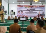 Wabup Buka Rakoor Tiga Pilar Pengamanan Pemilu 2024