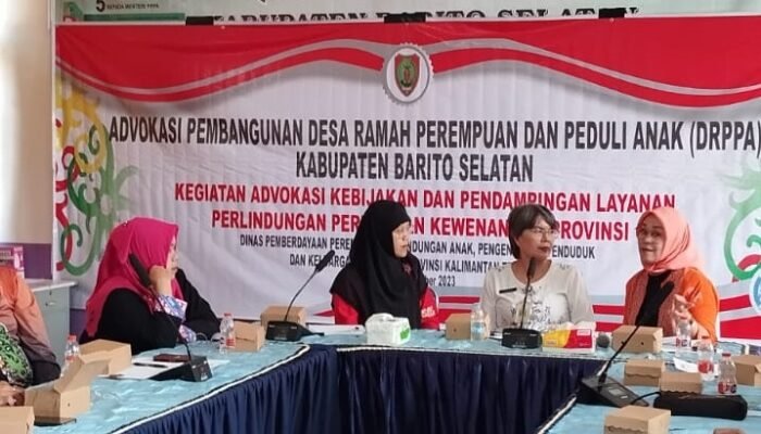 Ini Tiga Desa di Barito Selatan Dicanangkan Jadi Desa Ramah Perempuan dan Peduli Anak