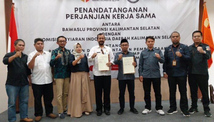 Gandeng KPID Kalsel, Bawaslu Maksimalkan Pengawasan Pemilu