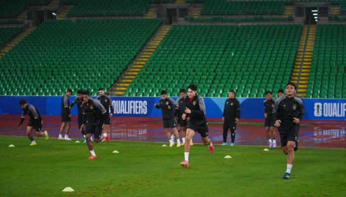 Indonesia Tak Gentar Hadapi ‘Tekanan’ 65.000 Suporter Irak, Pemain Adaptasi Rumput Stadion Basra