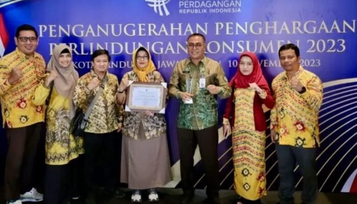 Kalsel Raih Penghargaan Daerah Peduli Perlindungan Konsumen dari Kemendag