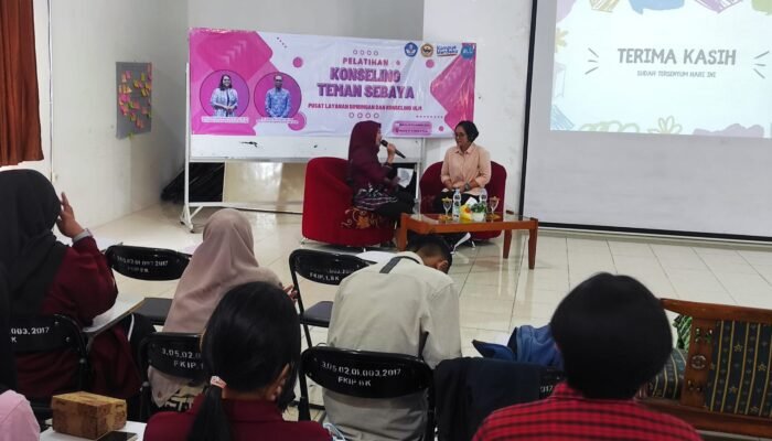Pusat Layanan BK ULM Gelar Pelatihan Konseling Teman Sebaya