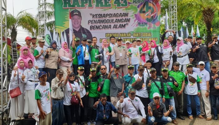Meriahkan HUT ke-43, RAPI Gelar Baksos