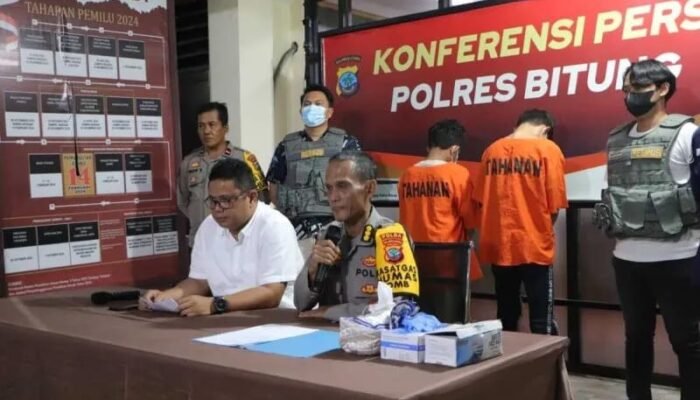Dua Tersangka Baru Kasus Bentrok Dua Kelompok di Bitung Kembali Ditangkapi