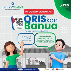 Bank Kalsel Mudahkan Transaksi Lewat Program QRISkan Banua