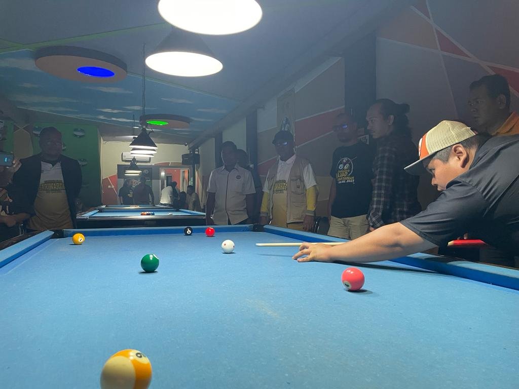 1 3 klm Kontrak Pemprov 18 Turnamen biliar antara wartawan