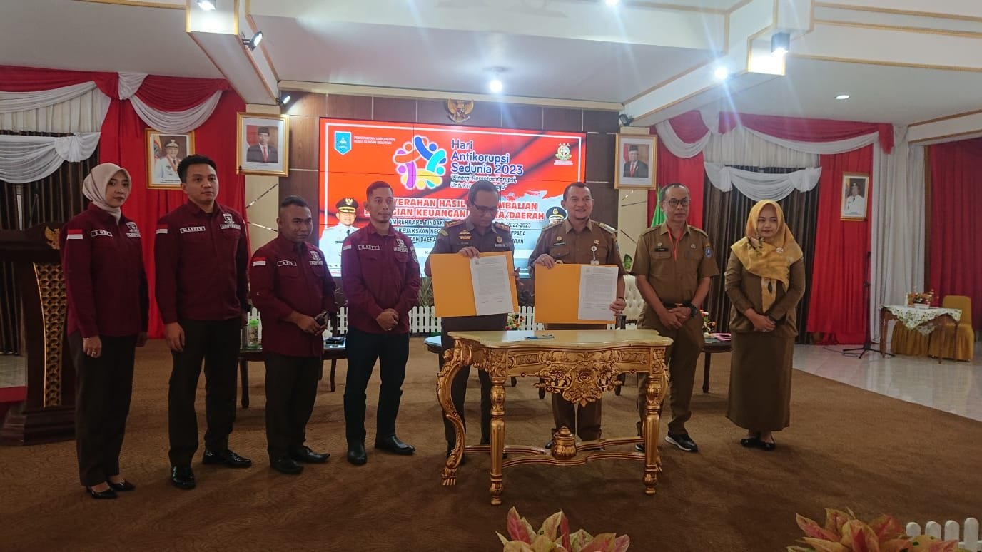 5 Uang Koruptor Dikembalikan ke Kas Daerah 3klm