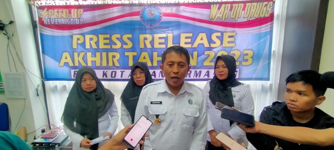 6 Lima Tersangka Diamankan BNNK