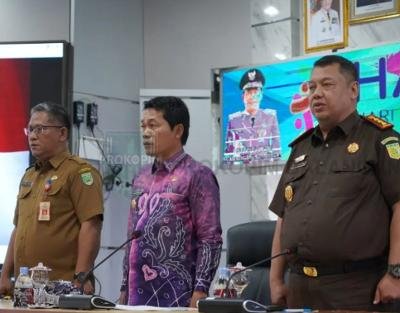 Hari Anti Korupsi<br>Bupati Balangan Ajak Tingkatkan Sinergi Cegah Korupsi 1 Hal 2 Bal 3 klm 15