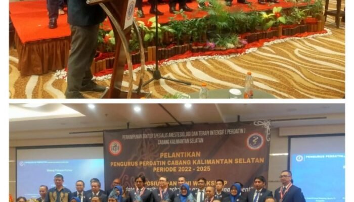 Fakhruddin Noor Dilantik Ketua Perdatin Kalsel, Ingin Perhimpunan Ini Lebih Familiar di Masyarakat