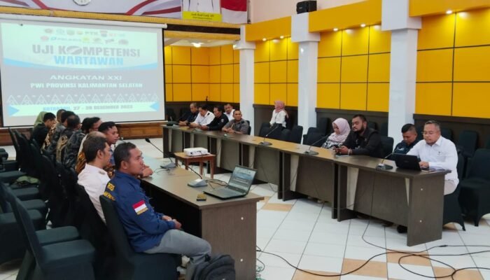 PWI Kotabaru Gelar UKW Angkatan Pertama, Bupati : Wartawan Punya Andil Besar Membangun Daerah