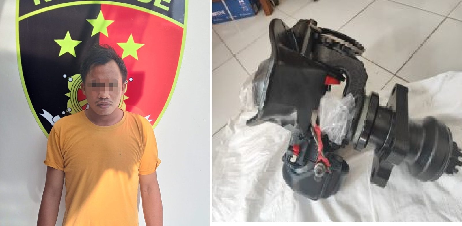 6 Curi Alat di Gudang 3klm