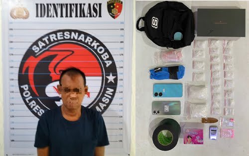 Warga Samarinda Terciduk Simpan Narkoba 1 6 Sabu 3klm