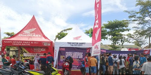 Trio Motor Sampit Gelar Servis Kunjung di Desa Karang Sari 1 7 2klm