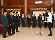 Bupati Lantik 4 Pejabat Pimpinan Tinggi Pratama