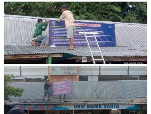 Hal 16 4 KLm Martapura Pasang himbauan