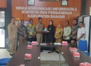 Komisi III DPRD HSS Kunjungi Diskominfostandi