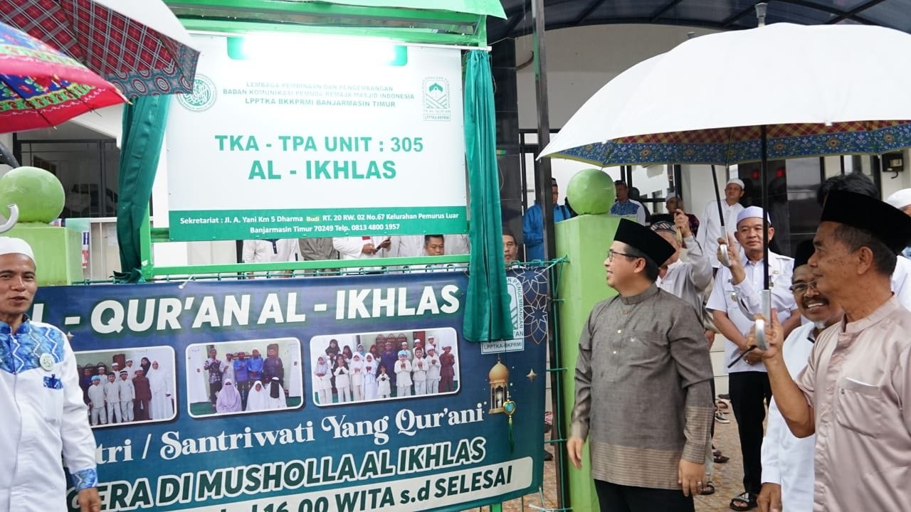 Dorong Generasi Qurani, TPA Ke-305 di Banjarmasin Diresmikan 1 Hal 9 3 Klm Kontrak 2 2