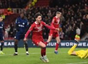 Middlesbrough Taklukkan Chelsea 1-0 di Leg Pertama Semifinal Carabao Cup