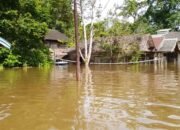 Aktivitas Masyarakat Malawaken Barito Utara Lumpuh Akibat Banjir