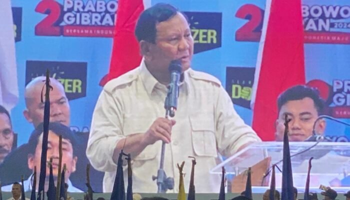Prabowo Sapa Pendukung, Banjarbaru Semangat Baru
